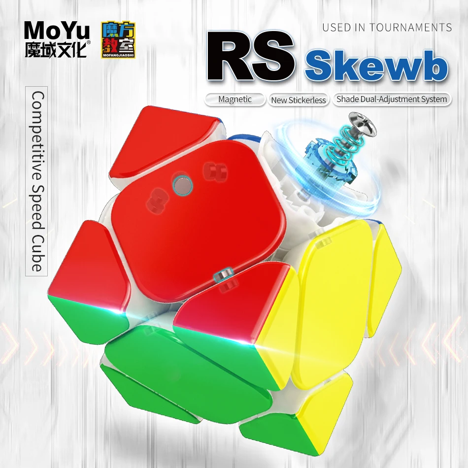 

Moyu Skewb cube , magnetic speed cube