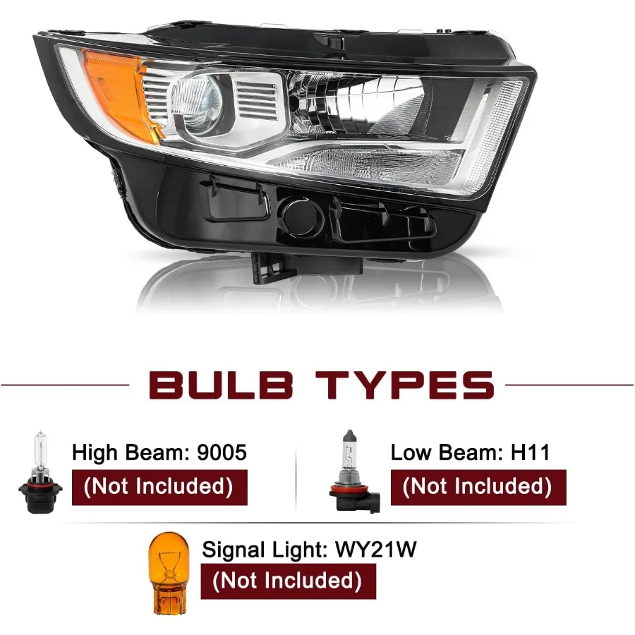 Sostituzione del gruppo fari per il 2015 2016 2017 2018 Edge SE SEL SEL Plus Sport Titanium OEM Proiettore Alogeno Faro Rig