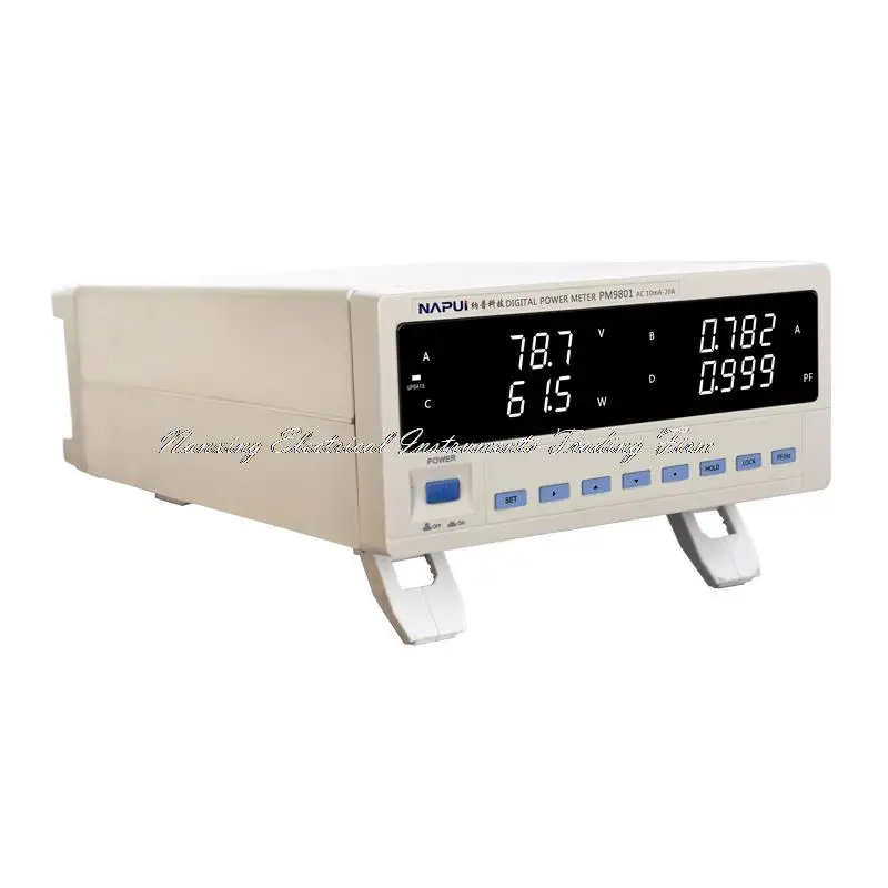 Fast arrival PM9801  TRMS Voltage Current Power Factor & Power Meter Analyzer Tester Alarm Function AC110-240V