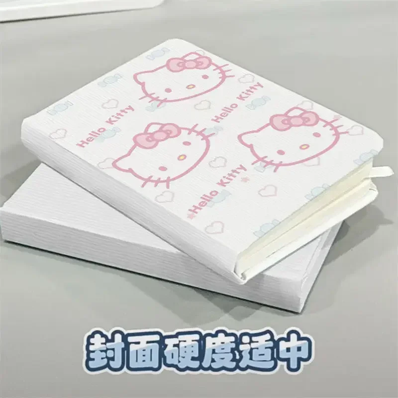 

Sweet Kawaii Sanrio Anime Hello Kitty Portable A7 Notepad Cute Cartoon Kt Cat A7 Notebook Pocket Words Book Ins Gifts for Kids