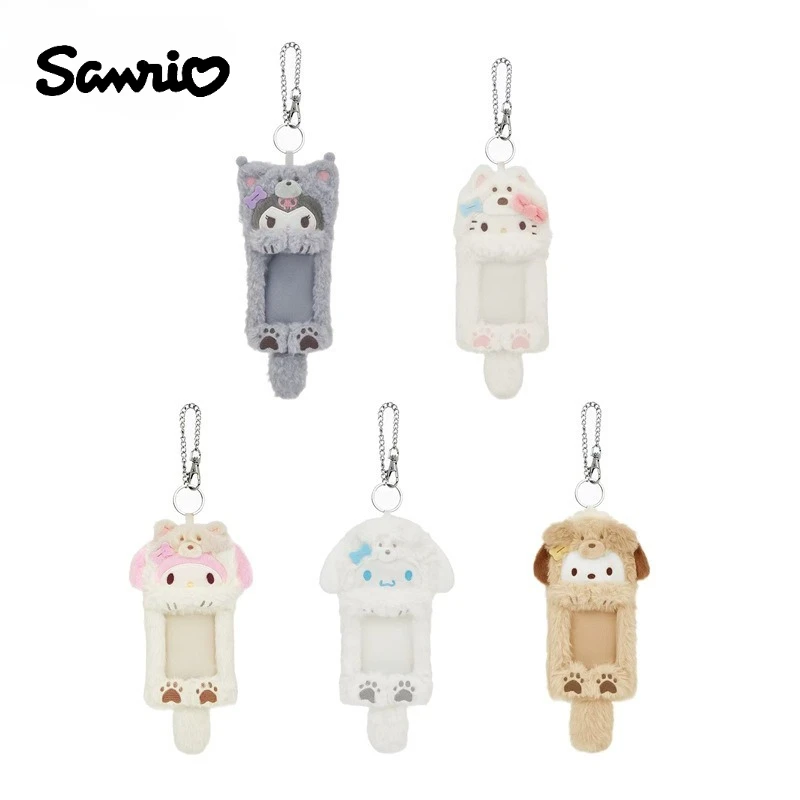 

Sanrio Hello Kitty маленький набор карточек Kawaii мультфильм аниме Kuromi аксессуары для вышивания плюшевый набор карточек мужские и женские подарки
