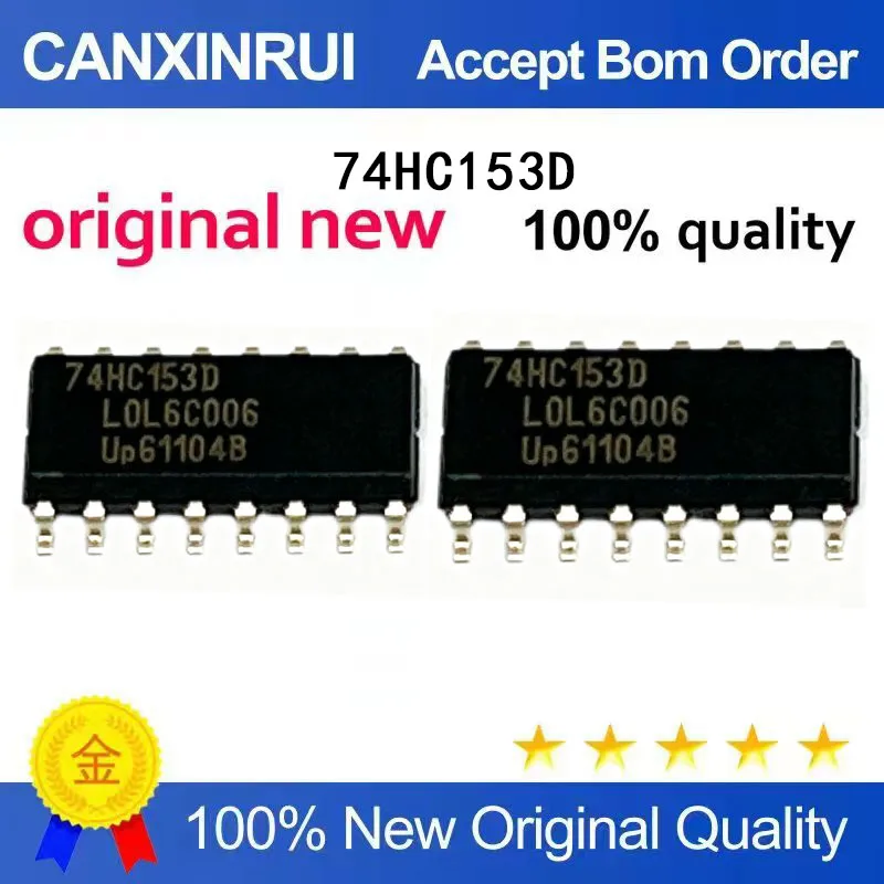 (5-100 Pieces) Integrated Circuit IC 74HC153D 74HC153D SOP-16 Spot Chip IC