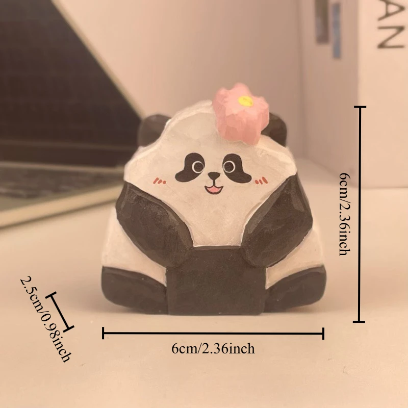 Hand Carved Wooden Onigiri Figurine Cute Mochi Rice Ball Desk Car Decor Adorable Home Ornament Handmade Craft Unique Friend Gift