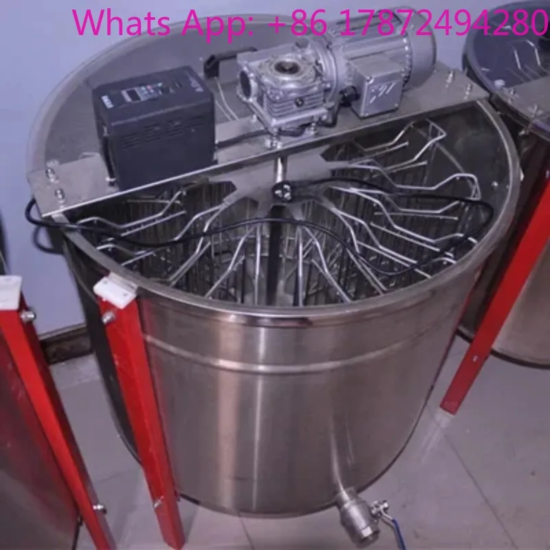 

12 Frames Honey Extractor for Beekeeping Commercial Automatic Honey Processing Machines Extractor