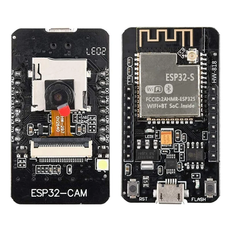 ESP32 CAM Wifi Bluetooth Development Board, ESP32 DC5V Dual-Core Wireless Development Board Camera TF Card Module