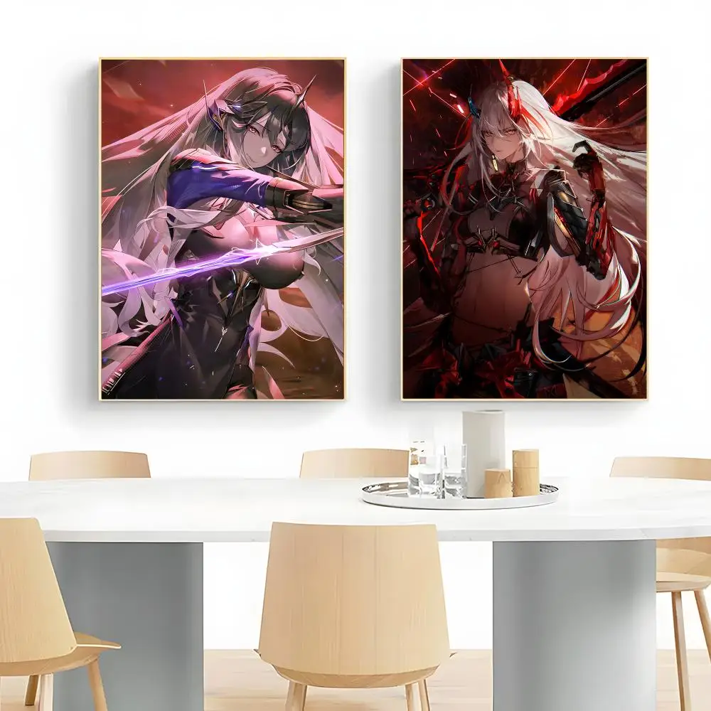 Action RPG Punishing Gray Raven Poster Wall Art Print Decorative Mural Home Decor Gift Unframed