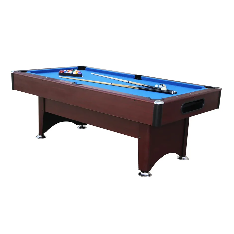 

Factory Wholesale 7ft Custom Size Snooker Pool Billiard Table Manufacture with Ball System MDF Cushion for Indoor 9ft Pool Table