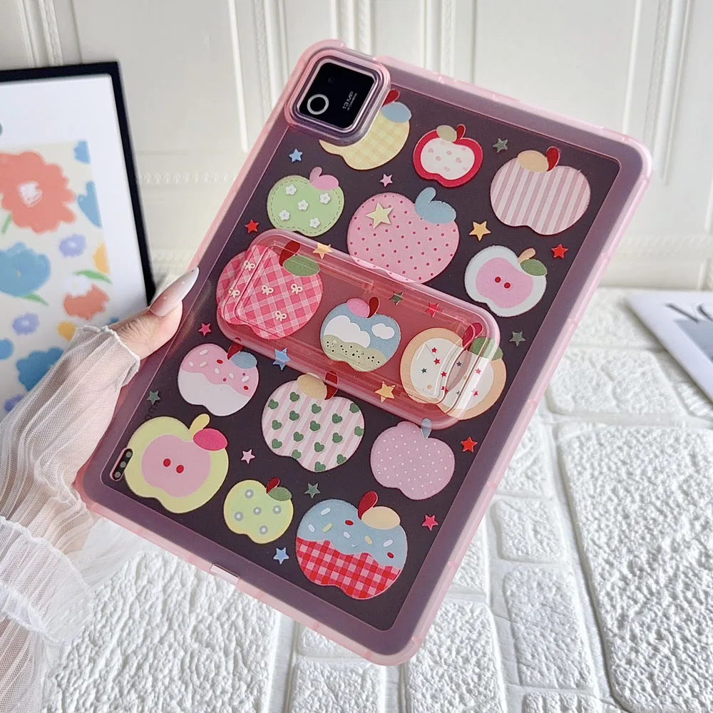 Cute Cartoon Printed TPU Case For Xiaomi Pad 6S Pro with Stand Feature Protective Cover  for Xiaomi Pad 6S Pro-I08
