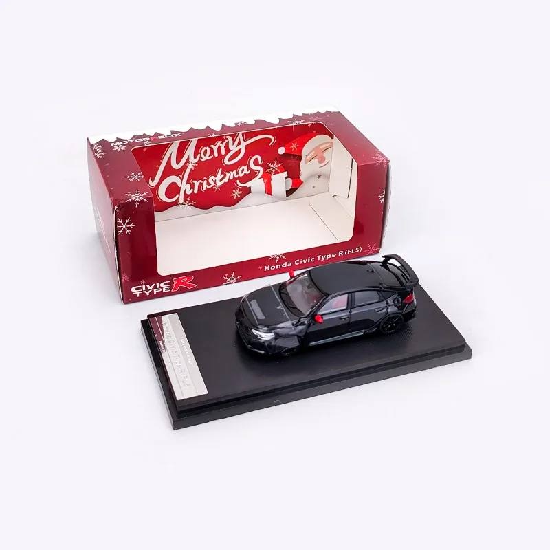 MH Diecast 1/64 Schaal Honda Legering Model Auto Honda Civic Type R (FL5) Zwart Speelvoertuigen Speelgoed voor Jongens Gift Originele Doos