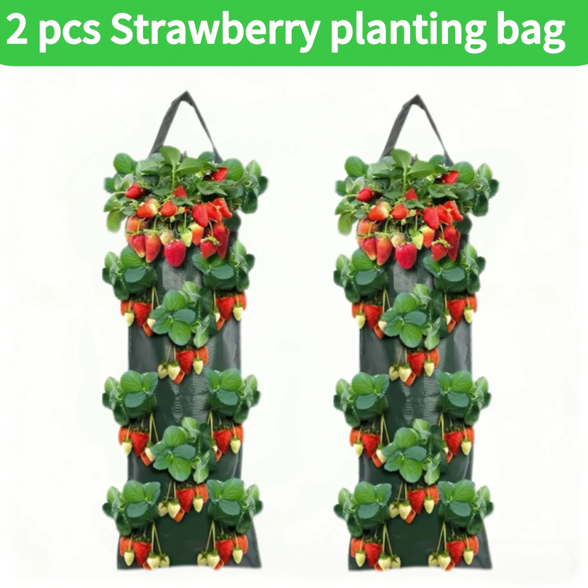 Multi Functional Vegetable and Fruit Planting Bag, Wall Mounted Foldable Planting Bag, Home Gardening, Balcony Vegetable Garden gallery 3