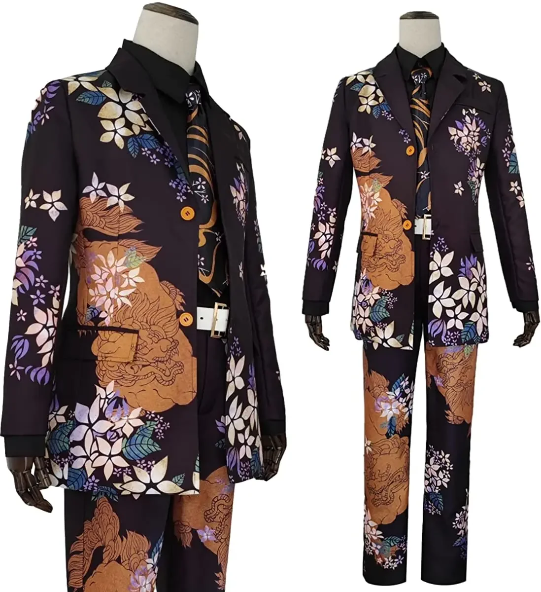 

Cosplay Tokyo Anime Cosplay Costume Exhibition Suit Manjiro Sano Mikey Uniform Black Kirin Halloween Christmas Gift