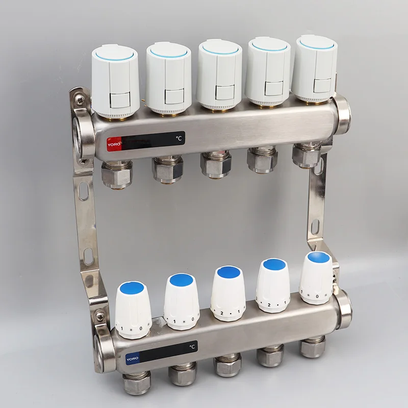 1 нормально открытый/нормально закрытый коллектор теплого пола переменного тока 230 В, электрический привод M30 * 1,5 для термостата теплого пола