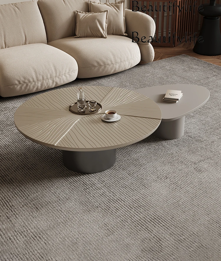 

Minimalist style living room household small apartment Nordic coffee table modern simple high-end coffee table