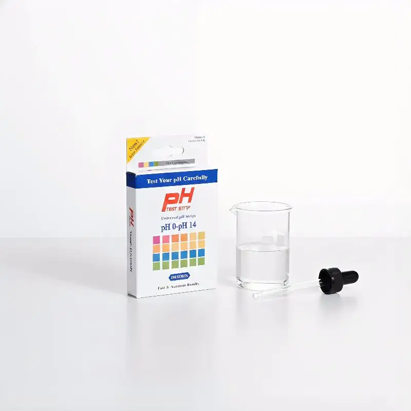 practical100Pcs Water Test Strips 0 14 PH Paper Kit for Pool Spa Reliable Water Quality Testing for Householdhousehold