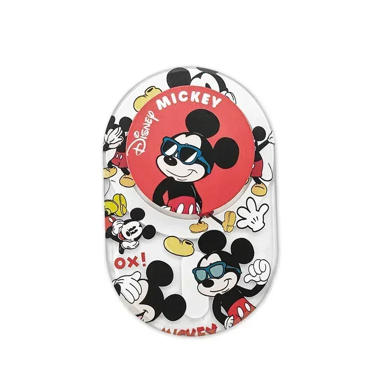 Disney Anime Mickey Mouse MagSafe Phone Stand Cute Cartoon Internet Celebrity Magnetic Phone Airbag Folding Telescopic Paddle