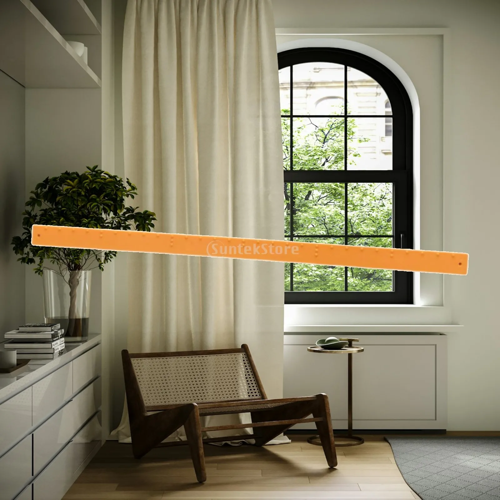 Braille Ruler Portable Flexible Ruler for Math Geometry Tools and Blinds Classroom Stationery Supplies