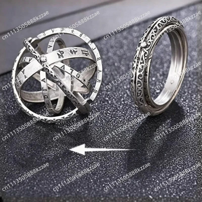 Astronomy Ball Ring, Boys' Black Technology Toys, Children's Boys' Internet Celebrities, Relieve Boredom and Pass The Time