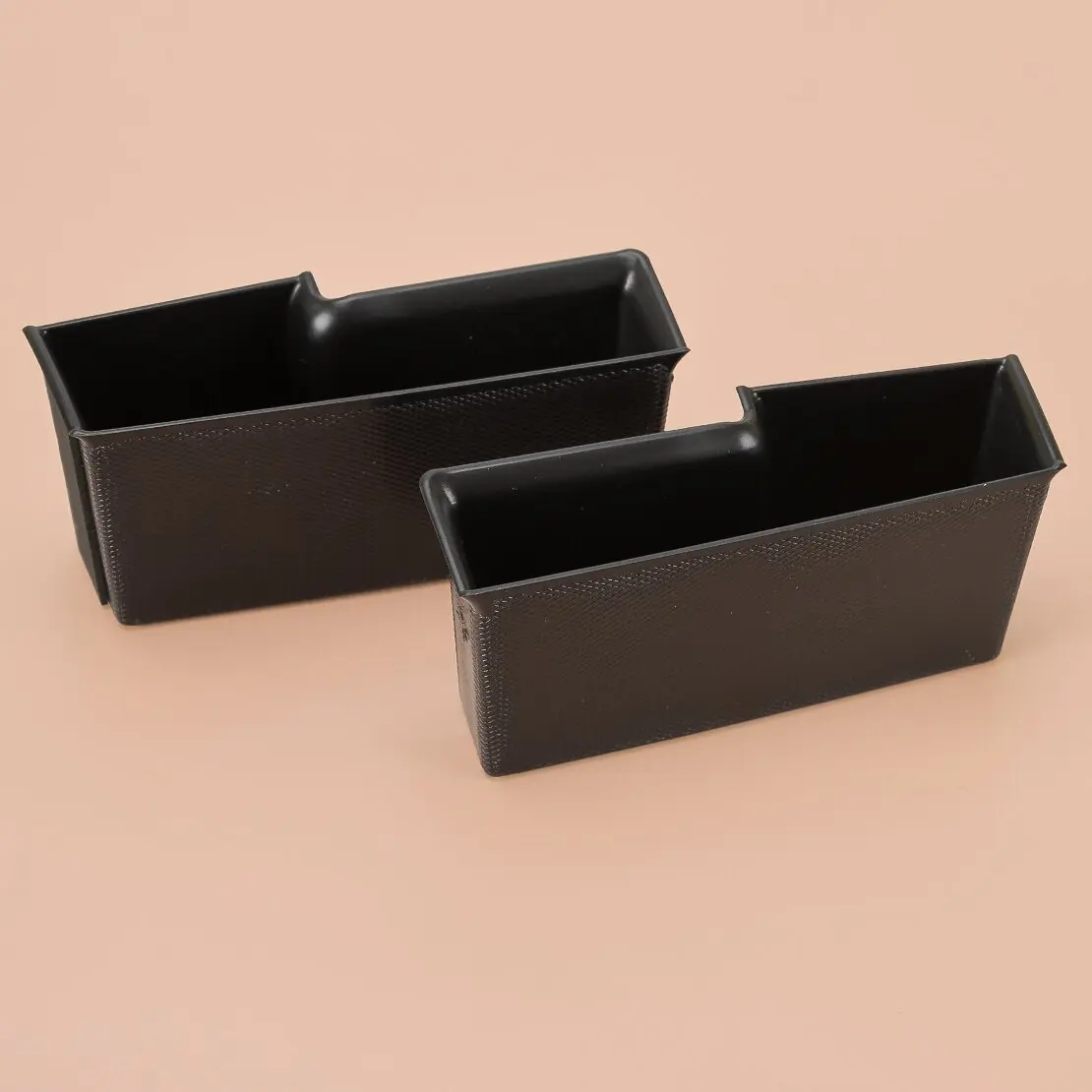 

1 Pair Black Plastic Rear Door Handle Storage Box Organizer Tray Fit for Ford Maverick 2022-2023