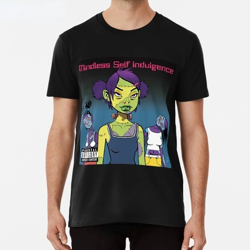 Women Men T Shirt FRANKENSTEIN GIRLS Tshirt Msi Mindless Self Indulgence Jamie Hewlett Frankenstein Unisex XS-4XL Tee