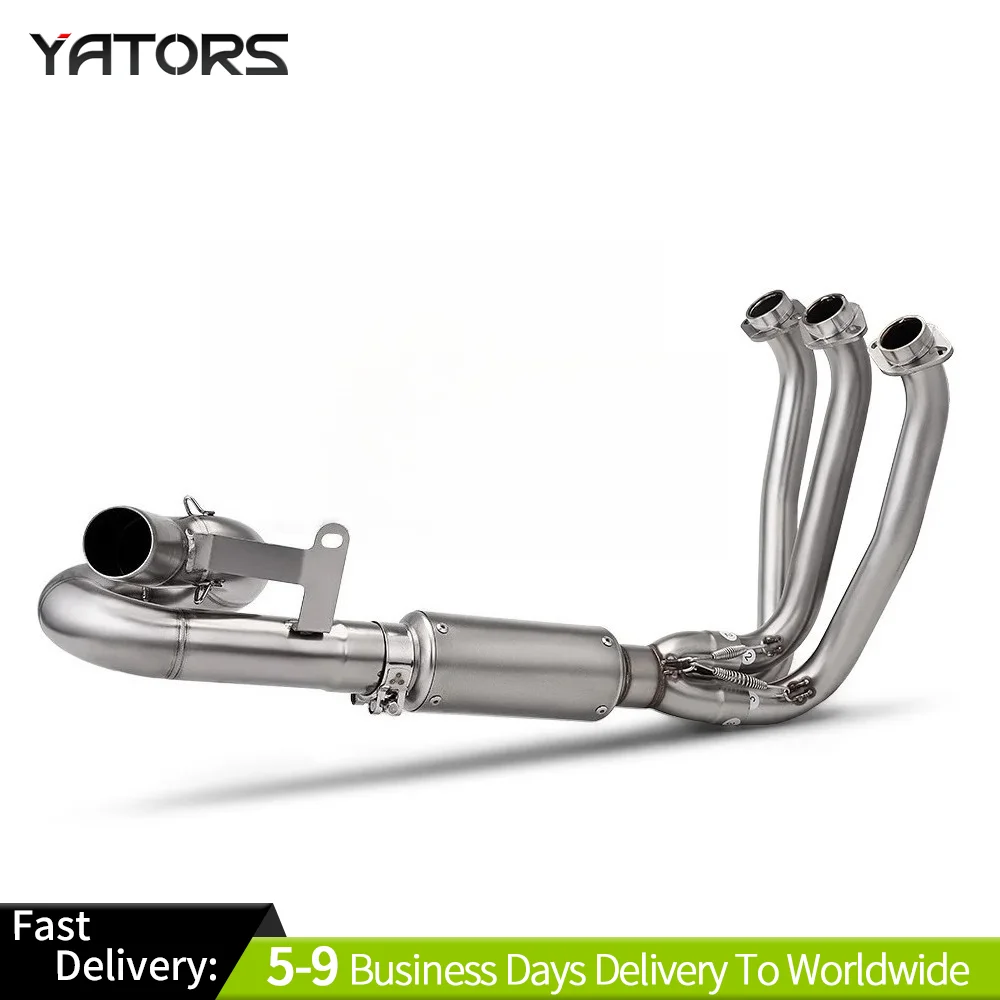 

For CF-Moto 675SR 675SS 2024 2025 51mm Slip On Exhaust System Header Pipe Exhausts Pipes