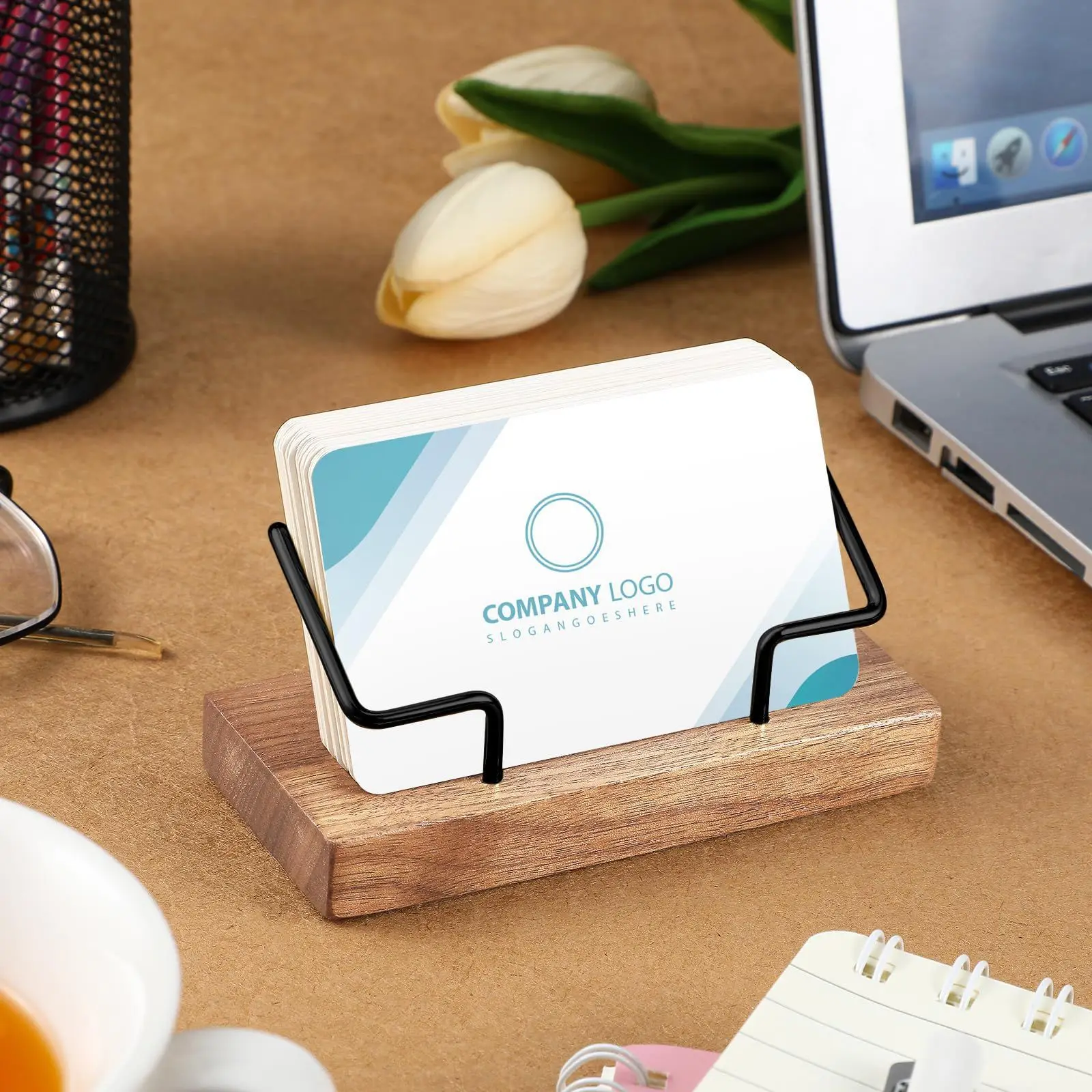 Wooden Business Card Case, High-grade Card Display Box, Card Holder, Desktop Decoration Storage Box, Card Storage Box