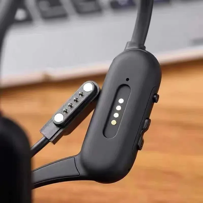 For USB Charger Cord  for 4-pin Interface Bone Conduction Headphones, Smartbands, and Smartwatches (7.62mm Pitch) view 6