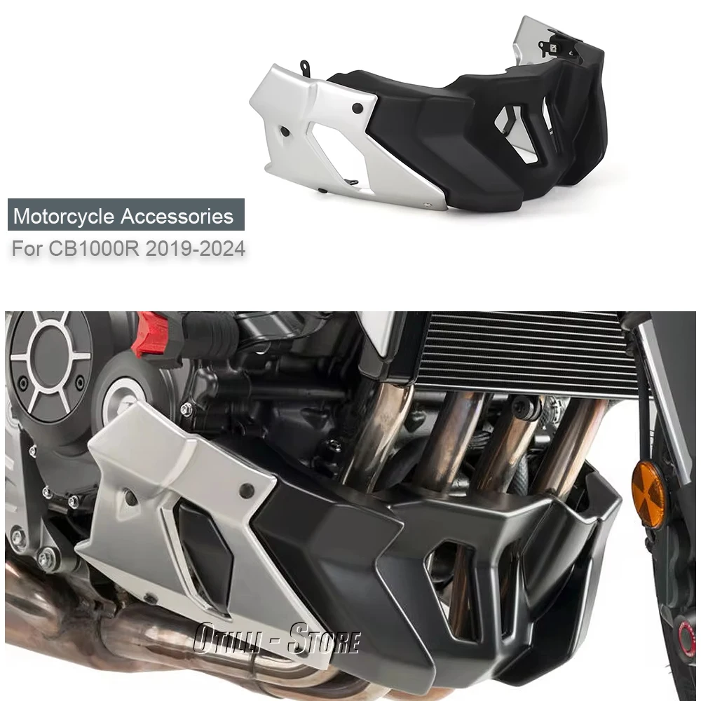 

Motorcycle Accessories Belly Pan Lower Engine Spoiler Chassis Fairing For Honda CB1000R CB 1000 R CB 1000R cb1000r 2019-2024