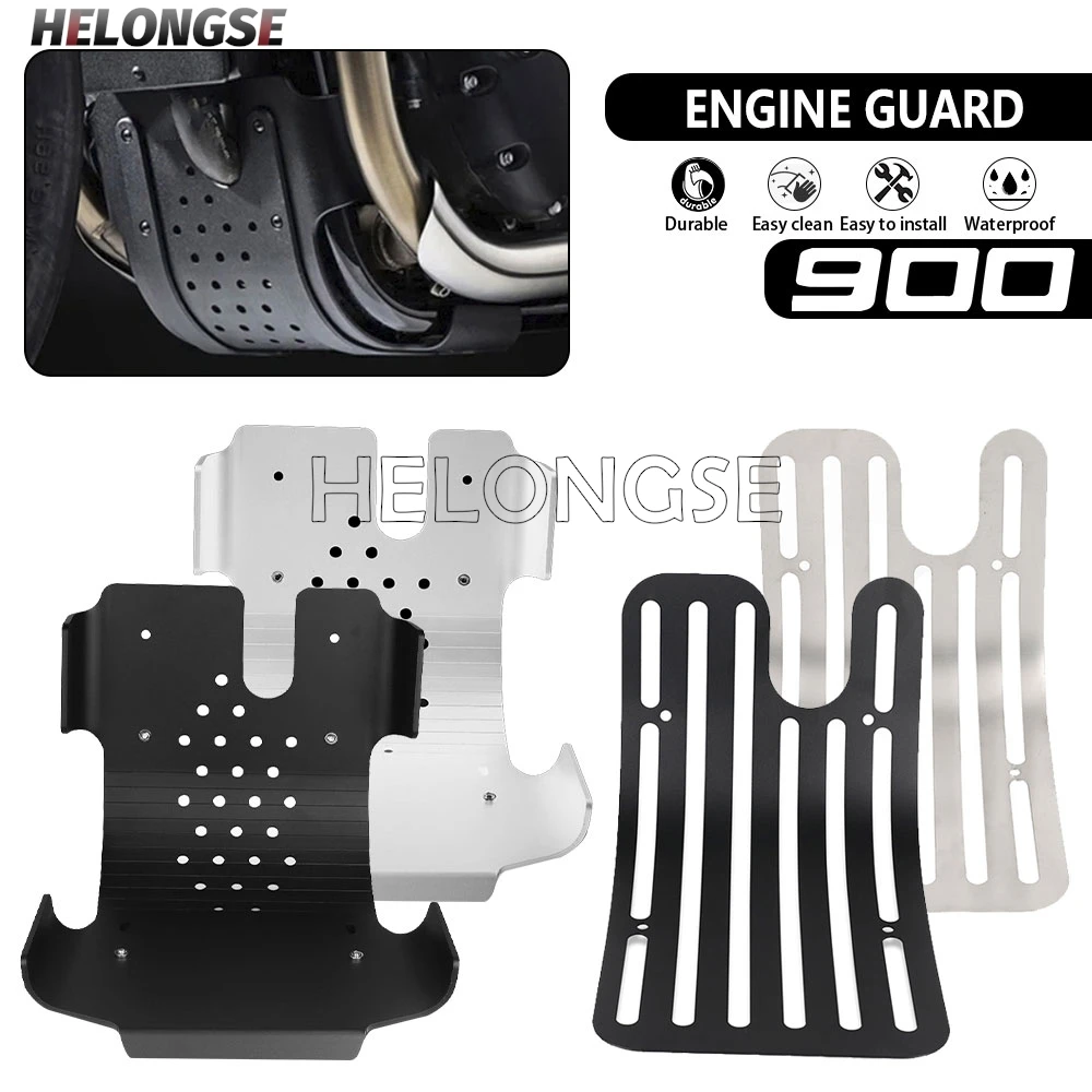 

For Street Twin Thruxton RS Speed Twin Street Cup Bonneville T100 T120 Moto Front Engine Guard Baffle Engine housing protection