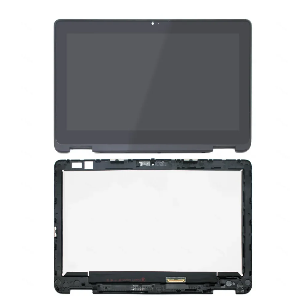 

11.6'' LCD Display Panel Touch Screen Glass Digitizer Assembly +Bezel For Dell Chromebook 5000 11 5190 T0HJY, K98FW B116XAB01.2
