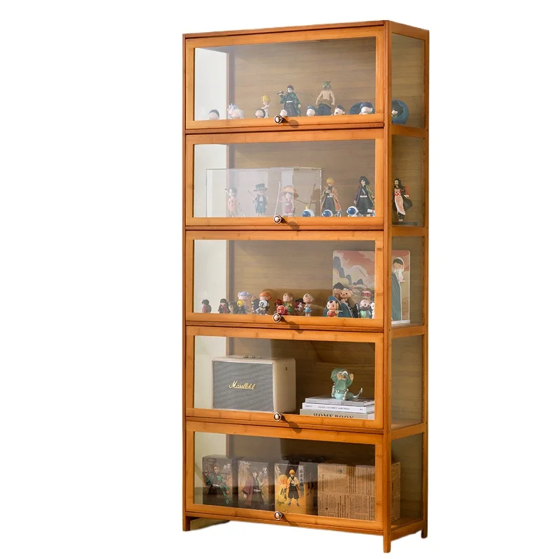 

Figure display cabinet Acrylic figure storage box Transparent dust-proof display cabinet