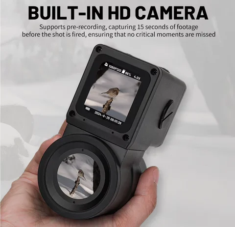 Touch Screen New 4K wifi Anti Vibration Action Camera Cam Hunting Rifle Scope Shooting Automatic Recording