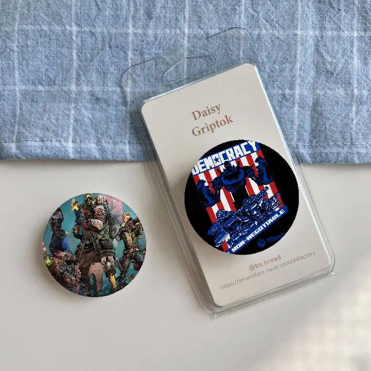 B-Borderlands Game Badges Tinplate Soft Button Pin Brooch Metal Badge Custom Jewelry Accessories Hat Bag Lapel