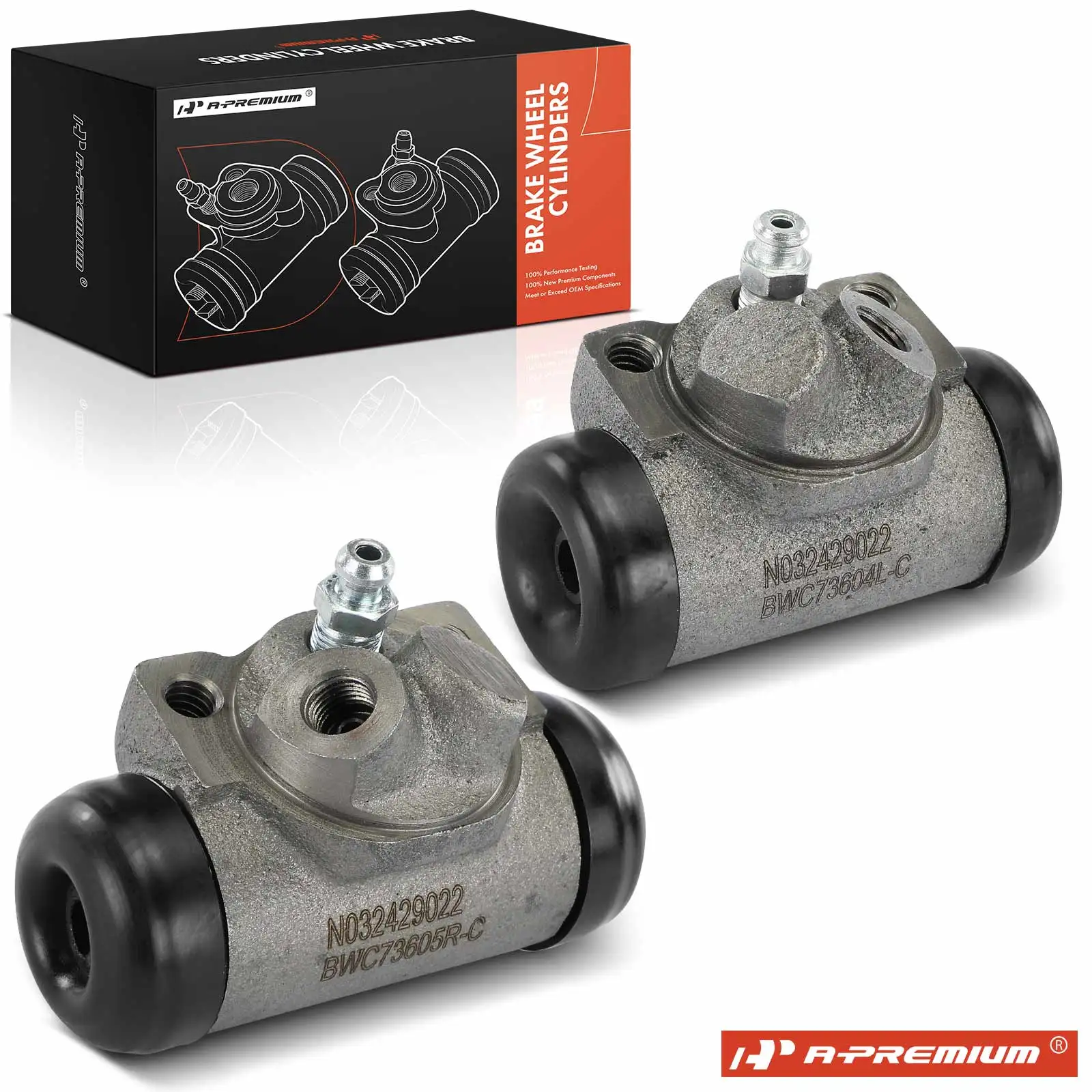 A-Premium Rear Driver or Passenger Side Drum Brake Wheel Cylinder for Dodge B-2 1948-1950 B-3 1951-1952 C-3 1954-1956 C-4 1956