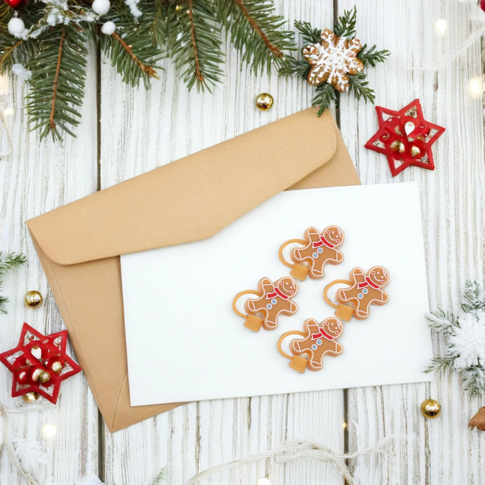 4 قطعة أغطية قش السيليكون الصغيرة لطيف القش سدادة نصائح قبعات لشفاطات قابلة لإعادة الاستخدام الغبار واقية المقابس الزخرفية للمشروبات الباردة #4