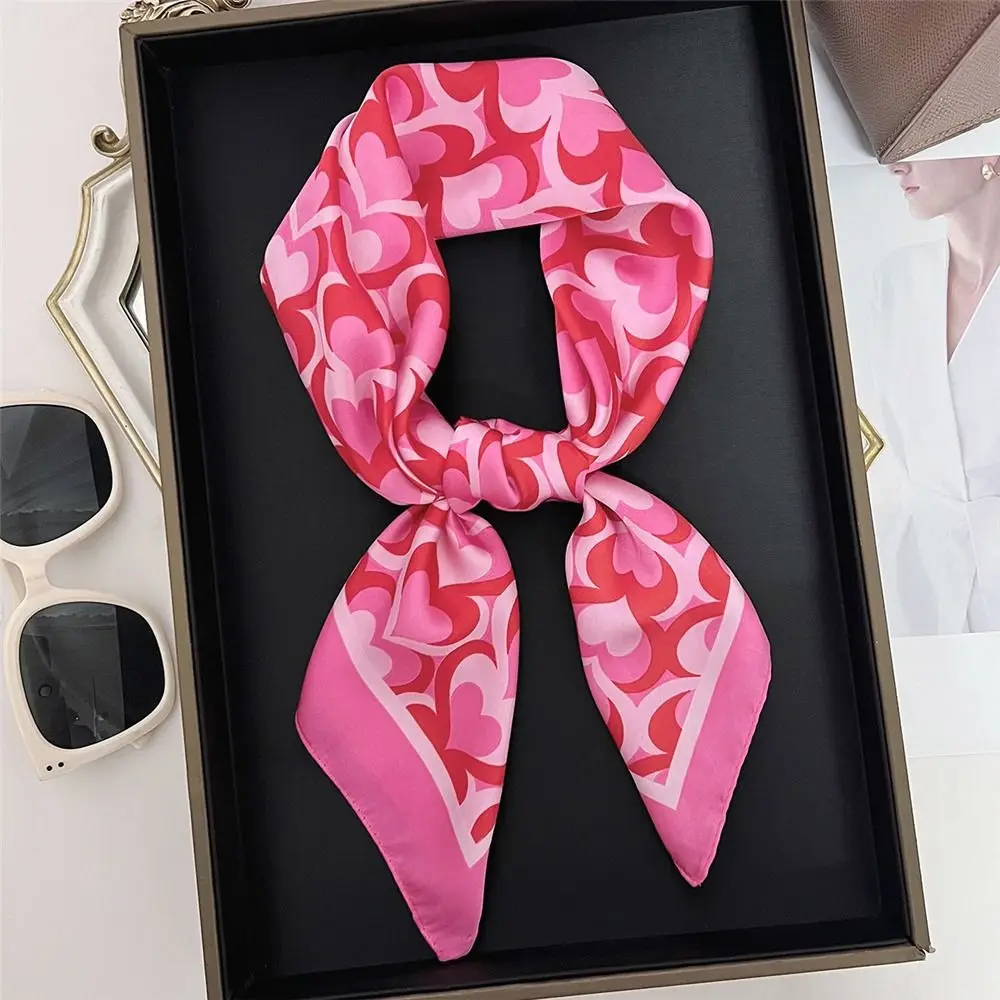 

Легкий квадратный шелковый шарф 70x70 см, элегантный желтый шарф с лимонным принтом, весенне-летняя шаль для женщин