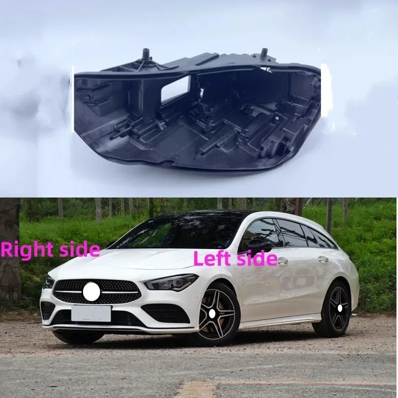 

For Mercedes-benz CLA W118 2020 2021 2022 Headlight Base Replacement Headlamp House Headlight Black Back Rear Shell