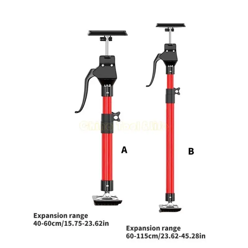 57QF Tủ tay nâng tay công cụ thứ Telescopic hỗ trợ thanh que công cụ lắp đặt nhà