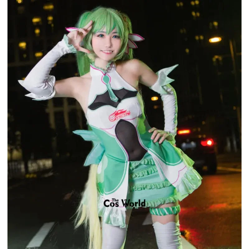 2017 Miku سباق البدلة اللباس الزي الرسمي أزياء أنيمي تأثيري #3