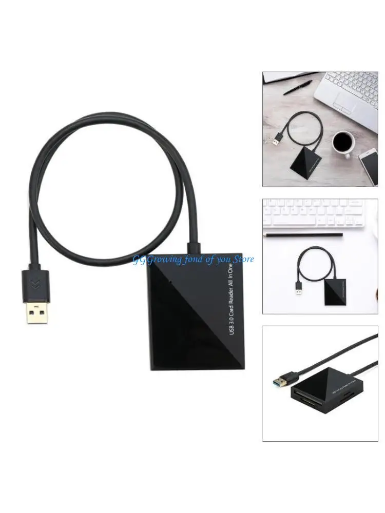 

H9EB USB3.0 Читатель карт USB3.0 до MS Picture Memory Adapter Memory Adapter для устройств USB3.0 для телефона USB3.0