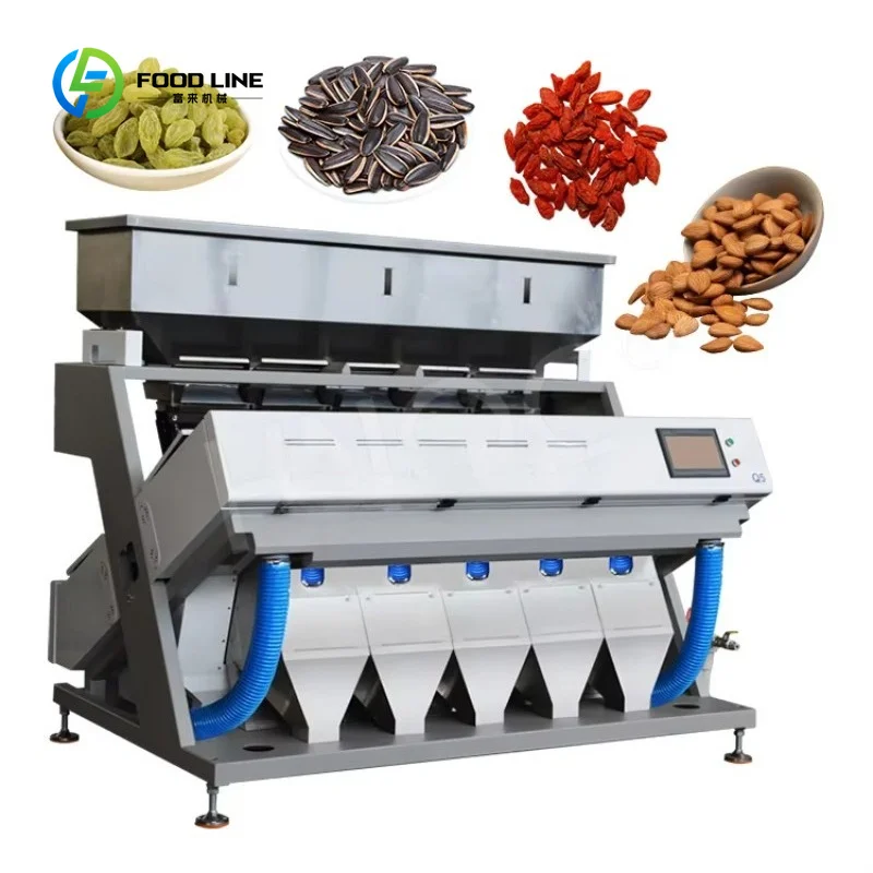 Customized Wheat Rice Grain Colour Sort Machine Mini Pet Lentil White Kidney Bean Color Sort and Grade Machine
