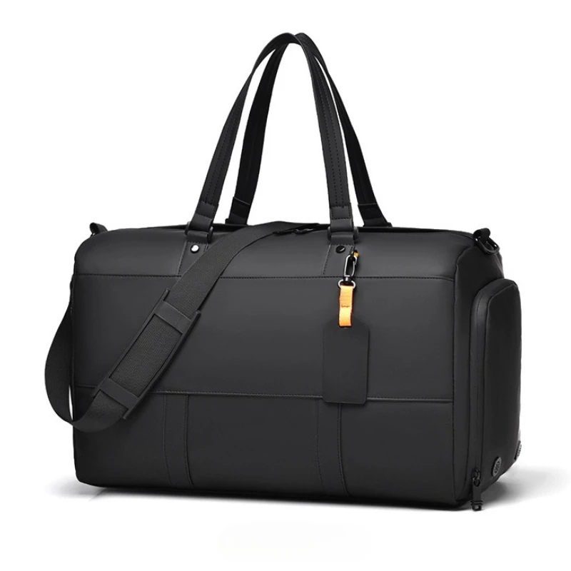 Large Capacity Travel Duffle Bag Top‑Handle Adjustable Shoulder Strap Multi‑Compartment Waterproof Weekend Gym Carry‑on Bag