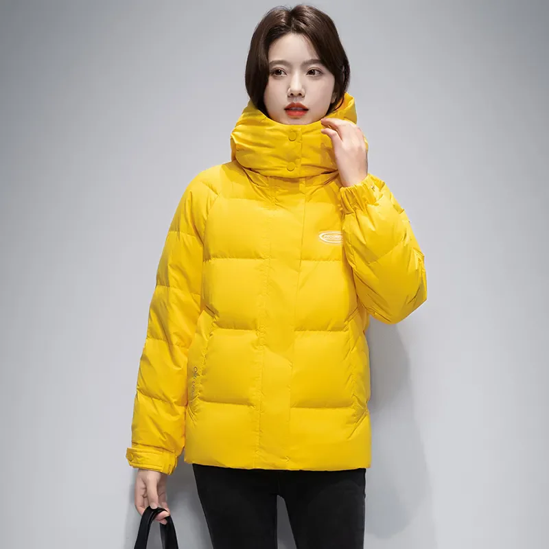 Winter New Korean Down Cotton-Padded Jacket Women\'s Short Overcoat Thick Warm Parker Coat Fashion Loose Hooded Cotton Jacket