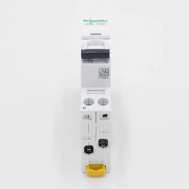 Schneider IDPNa 1P+N Double Terminal Circuit Breaker 6-40A Dual Input/Output DIN Rail New Original Save Space