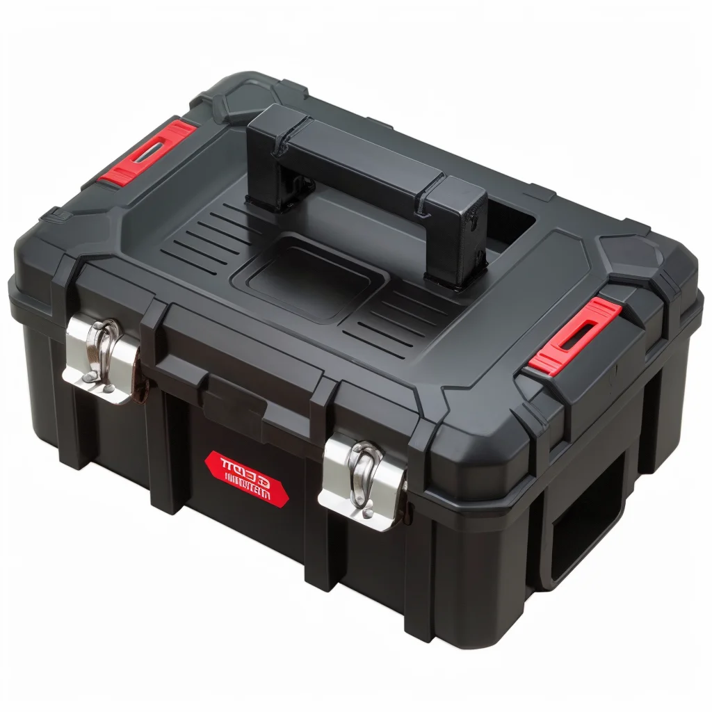 Heavy Duty Hardware Toolbox Three-layer Folding Empty Combination Storage Box Impact Drill Ultra Thick Practical Professional