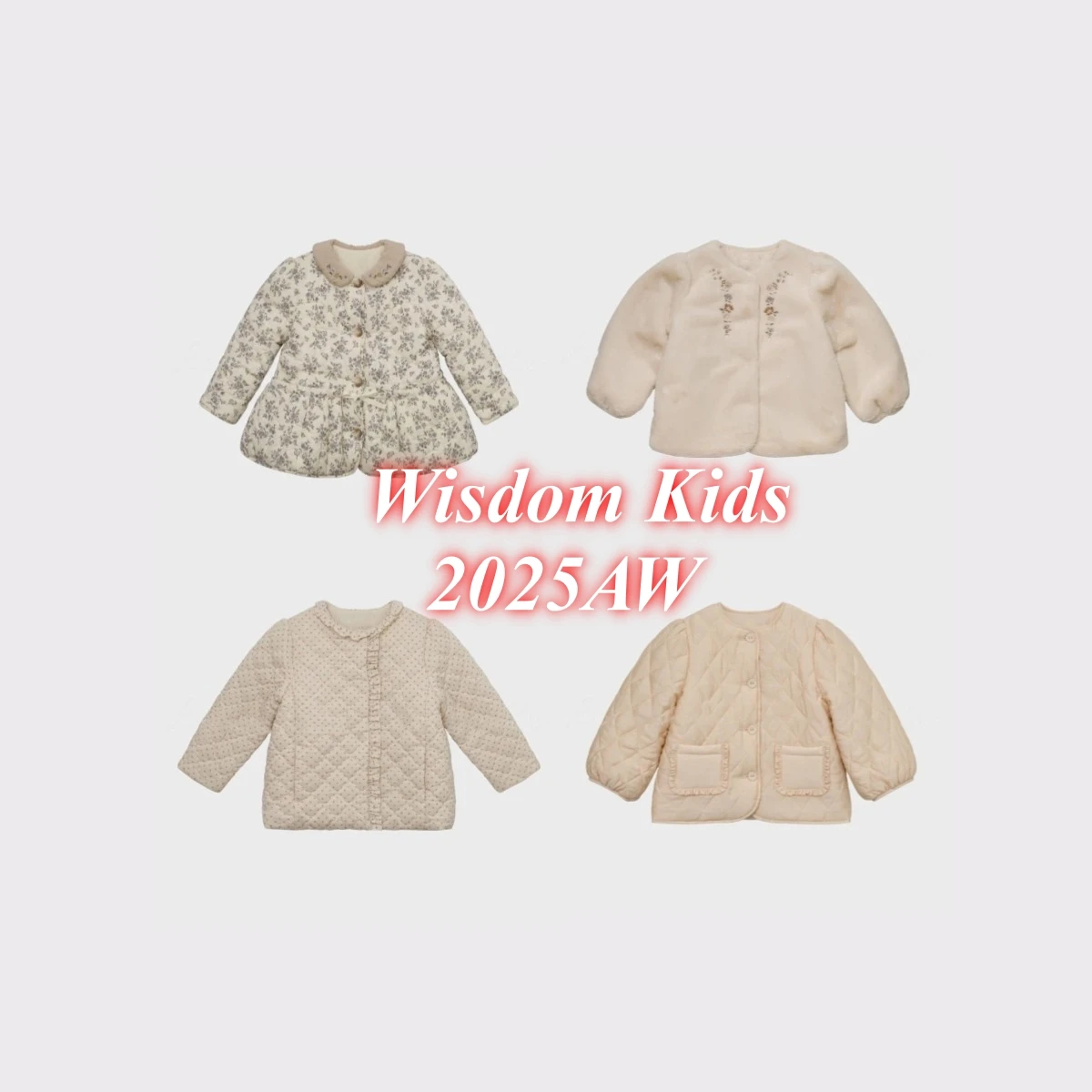 

В наличии!Wisdom Kids 25LOU осень/зима для девочек с длинными рукавами, утепленная хлопковая верхняя одежда с вышивкой, хлопковое теплое издание