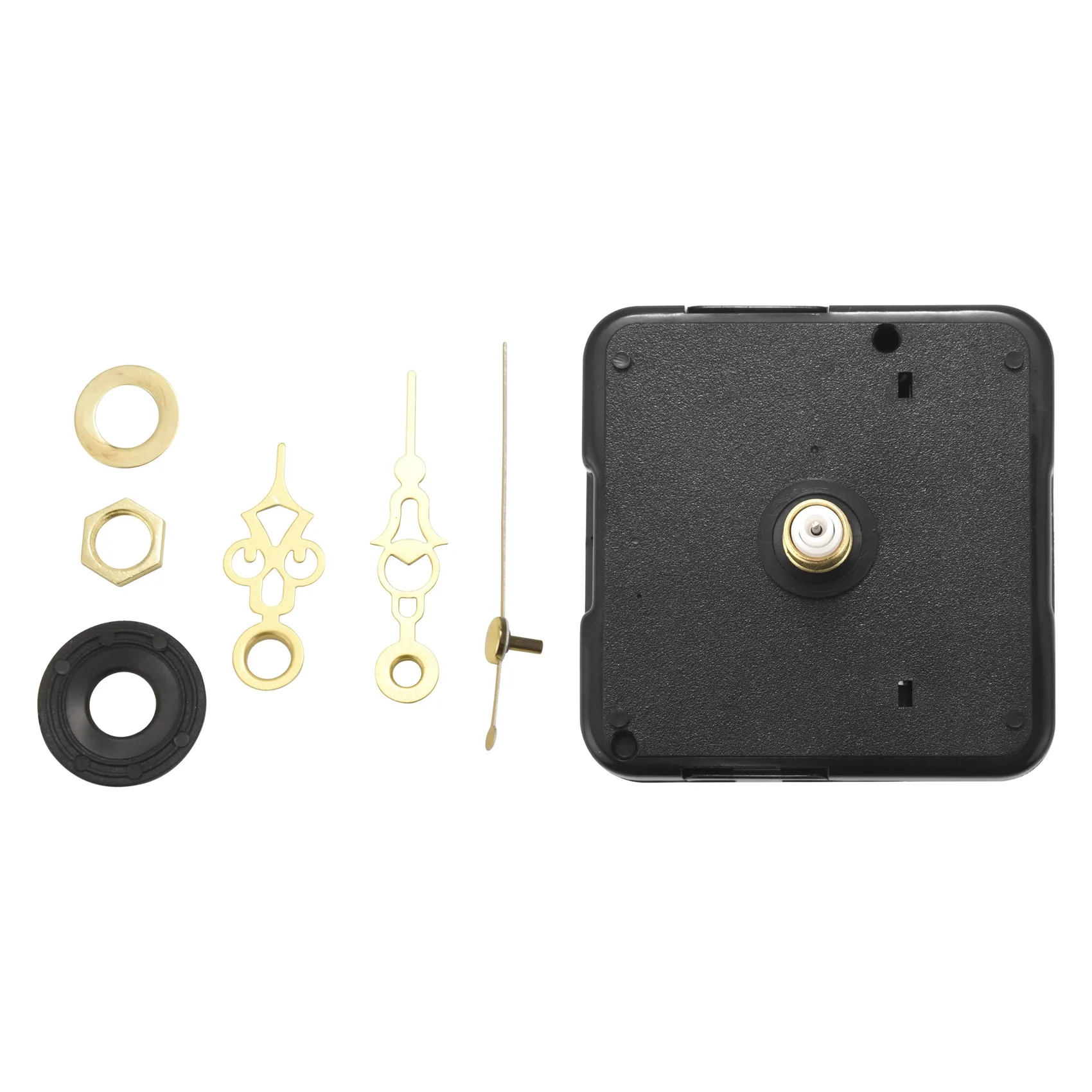 معظم DIY ساعة الملمس المعدني الإبداعية ساعة الحائط الرجعية ساعة الحائط حركة الملحقات #5