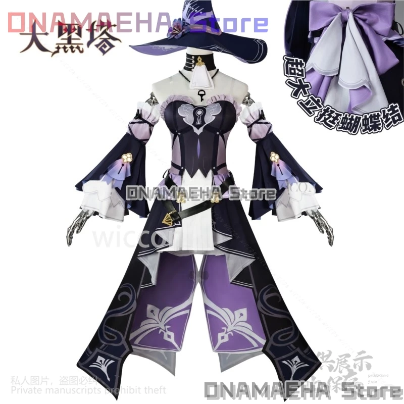 The Herta Cosplay Anime Game Honkai Star Rail Costume, Robe Lolita, Uniforme, Perruques pour Halloween, Noël, Bol, Femmes, Personnalisé