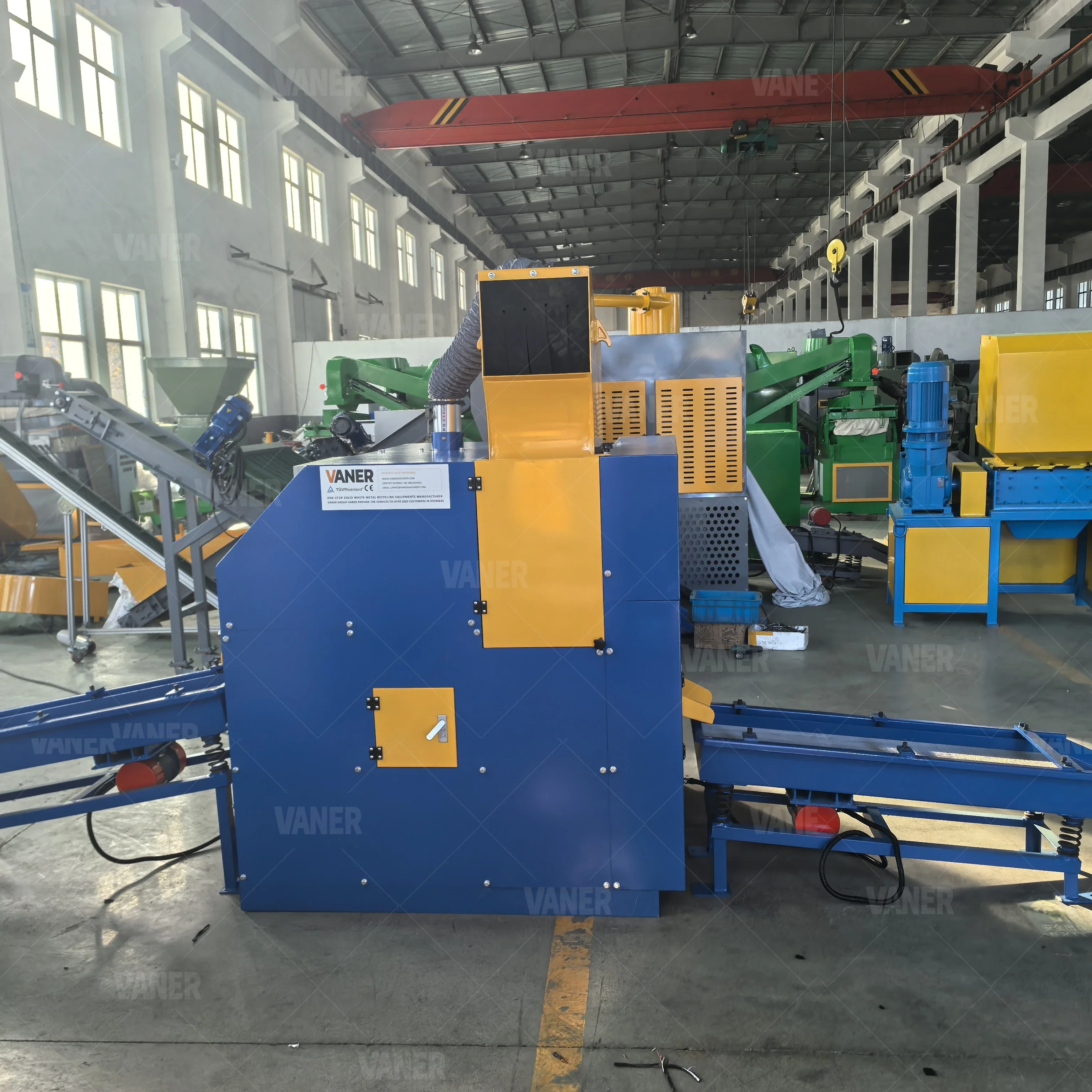 V-C06 الصين أفضل توريد الكابلات النحاسية البلاستيك فاصل الخردة كابل سلك المحبب آلة إعادة التدوير بسعر منخفض #1