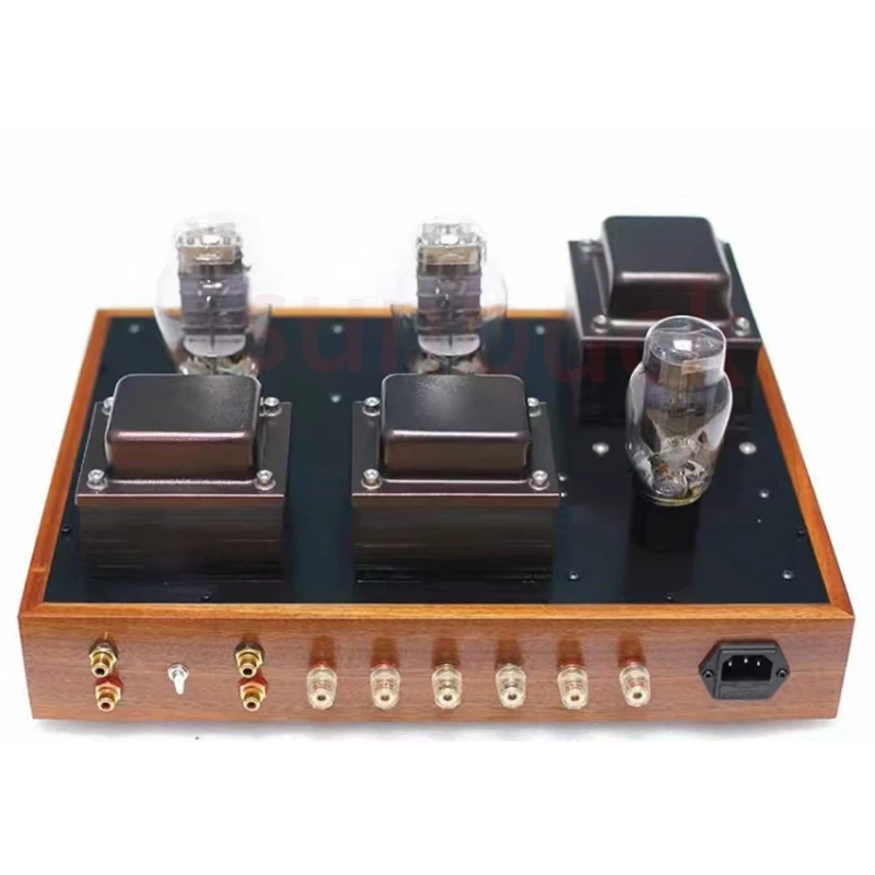 Sunbuck 6J8P spinge 300B Classe A Single Ended HIFI Amplificatore valvolare elettronico 717A o 6 metri 8 Pure Amplificatore da palco posteriore Audio