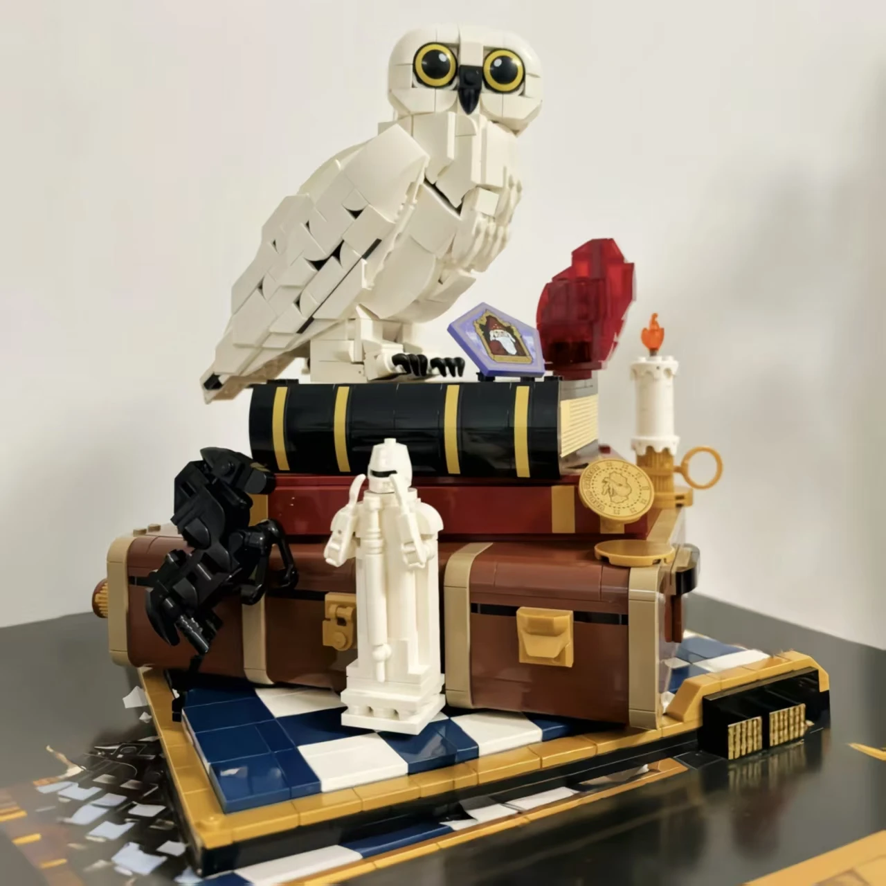 2026-new-1571pcs-harry-wizarding-world-76466-sorcerer's-stone-collectors'-edition-building-block-puzzle-model-toy-birthday-gifts